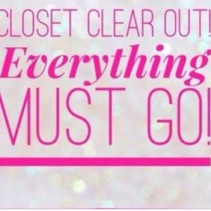 OFFERS WELCOME! CLOSET CLEAROUT SALE!!!